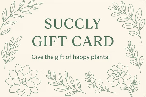 succulent gift card eGift Card – Succly